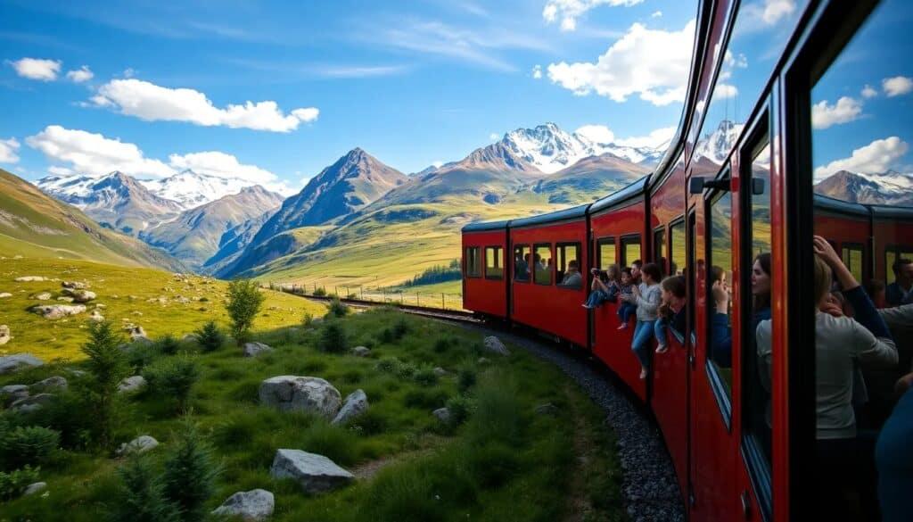 Ruta de los Alpes con Glacier Express